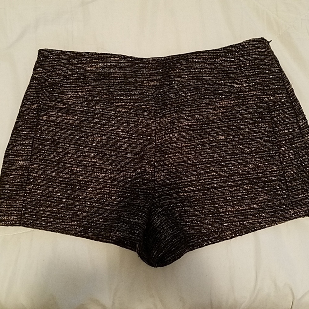 Shimmery shorts
